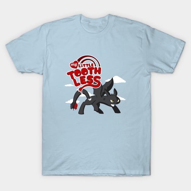 My Little Toothless T-Shirt by the50ftsnail